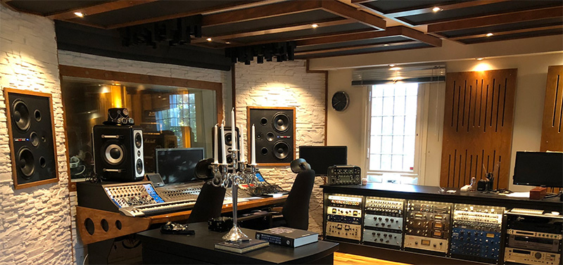 Sonic Train Studios — control room